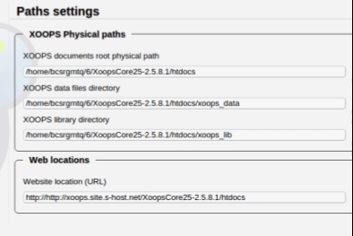 Cum se instalează xoops CMS hosting