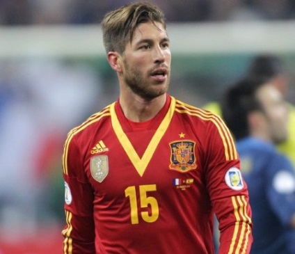 Sergio Ramos și o fotografie a lui coafuri, tunsori si coafuri fotografie