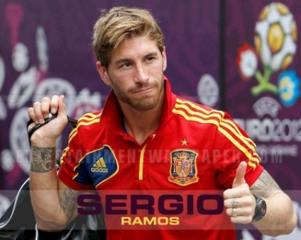 Sergio Ramos și o fotografie a lui coafuri, tunsori si coafuri fotografie