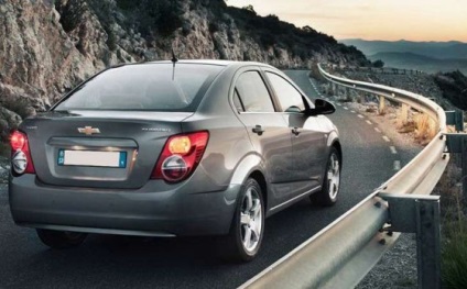 Chevrolet Aveo în noul corp de preț, Caracteristici