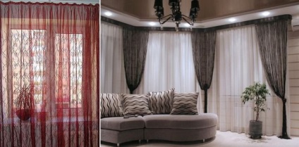 Tulle pe ferestre fotografie fereastra decor, tul pentru proiectare ferestre, jaluzele, tipuri de tul, puțin înainte (ferestrele) Tulle pe ferestre fotografie fereastra decor, tul pentru ferestre, design jaluzele, tipuri de tul, scurte