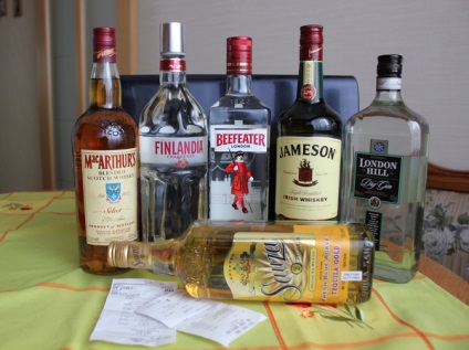 Vodka la 75 de ruble și un litru de whisky la prețul de vodca Valuiskaya