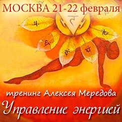 21, 22 februarie de formare Alexei Meredova în managementul energiei Moscova (Meredova) 21, 22 februarie de formare Alekseya Meredova în managementul energiei Moscova