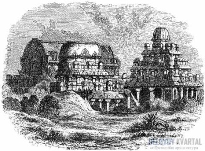 Arhitectura cartierului de afaceri indian timpurie și clasică (o etapă de piramidă) Arhitectura cartierului de afaceri indian devreme și clasic