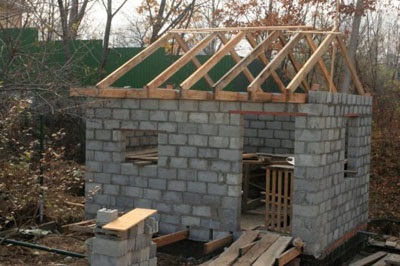Baie de blocuri cu mâinile lor - este foarte simplu (dimensiunea optimă a unei baie din blocuri) Baie de blocuri cu mâinile lor - este ușor