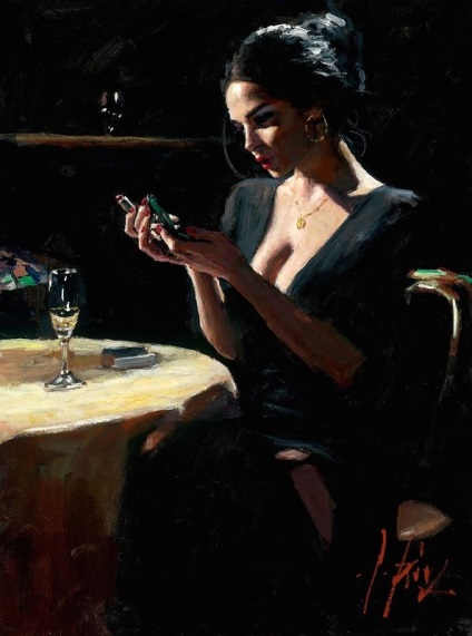 Un pahar de vin (artist argentiniană) pahar cu vin