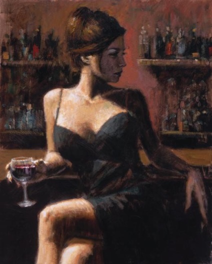 Un pahar de vin (artist) pahar cu vin