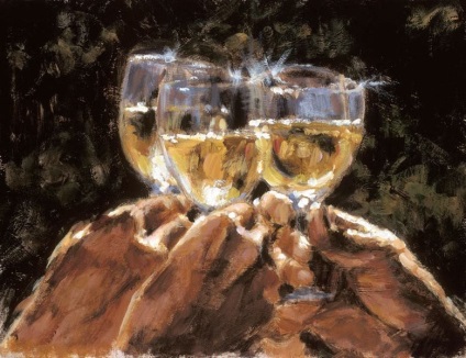 Un pahar de vin (vin) pahar cu vin