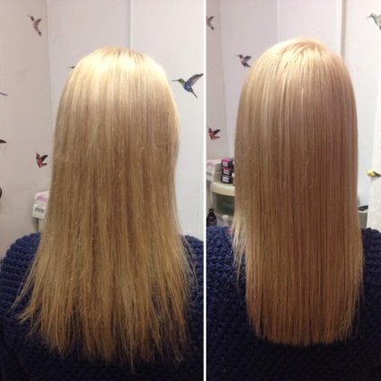 Botox pentru par (keratină Sistem de par ») Botox pentru par