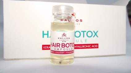 Botox pentru par (păr) Botox pentru par
