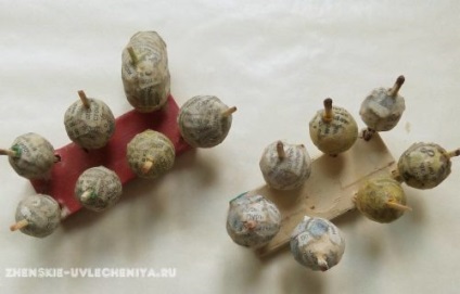 Perle fabricate din papier-mache cu mâinile sale, pas cu pas master-class pentru începători (cu mâinile) Perle fabricate din papier-mache cu mâinile, pas cu pas master-class pentru începători