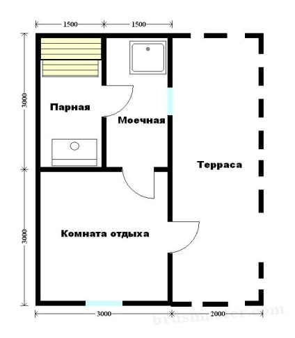 Desene bai din cherestea - de a construi o saună în desen! (Bath) Desene bai din cherestea - de a construi o saună în desen!