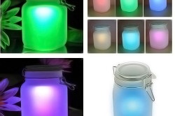 lămpi decorative cu mâinile lor de cutii de conserve, supape, dantele (lămpi) lămpi decorative cu mâinile lor de cutii de conserve, supape, dantelă
