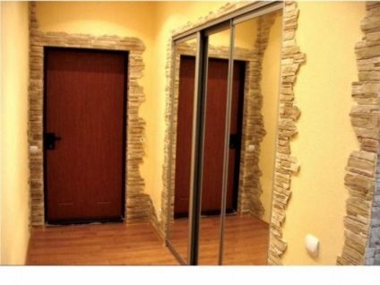 piatră decorativă și fotografie hol interior (piatra) piatră decorativă și fotografie hol interior