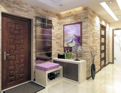 piatră decorativă și hol fotografie interior (decorativ) piatră decorativă și fotografie hol interior