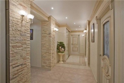 piatră decorativă și hol fotografie interior (decorativ) piatră decorativă și fotografie hol interior