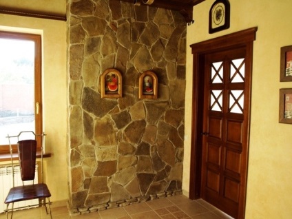 piatră decorativă și hol interior fotografii (cele mai frecvente) piatră decorativă și fotografie hol interior