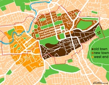 Edinburgh - ea (principalul oraș din Scoția) Edinburgh - ea