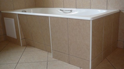 Ecrane de baie cu propriile lor mâini cum să facă și să instaleze (modul de a face ecrane de baie din gresie) Ecrane de baie cu propriile lor mâini cum să facă și să instaleze