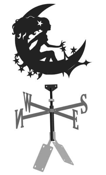 Weathervane pe acoperiș