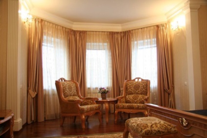 camera foto cu un design bovindou interior și opțiuni de fixare (foto) camera foto cu un design bovindou interior și opțiuni de fixare
