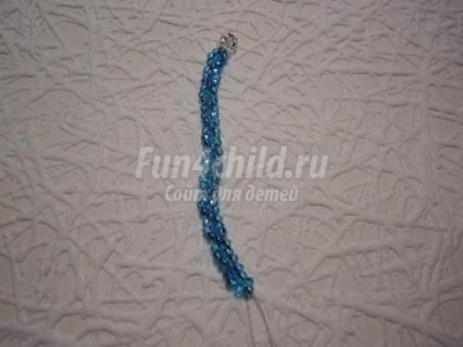 Blue Rose șirag de mărgele de 8 martie (Rose șirag de mărgele pentru 8 martie master-class) Blue Rose șirag de mărgele pentru 8 martie