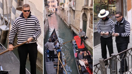 Gondole în Veneția (gondola) Gondole din Veneția