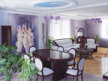 Condiții de viață în culori violet - fotografii și sfaturi pentru interior (sfaturi) Condiții de viață în culori violet - fotografii și sfaturi cu privire la interior