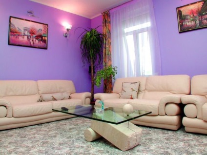Condiții de viață în culori violet - fotografii și sfaturi pentru interior (lila) Condiții de viață în culori violet - fotografii și sfaturi cu privire la interior