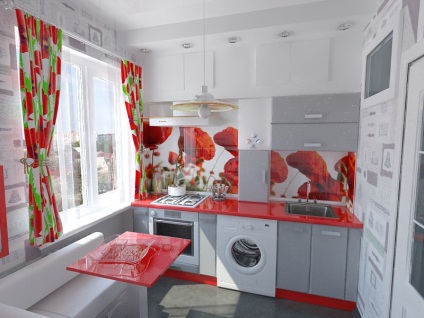 Idei de design pentru o bucătărie mică (38 poze) - modul de a crea lor ghid de propriile mâini, fotografii, și (idei) Idei de design pentru o bucătărie mică (38 poze) - modul de a crea lor ghid de propriile mâini, fotografii, și
