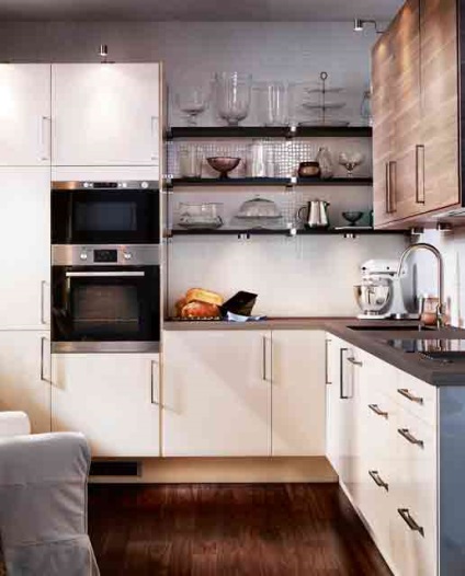 Idei de design pentru o bucătărie mică (38 poze) - modul de a crea lor ghid de propriile mâini, fotografii, și (idei) Idei de design pentru o bucătărie mică (38 poze) - modul de a crea lor ghid de propriile mâini, fotografii, și