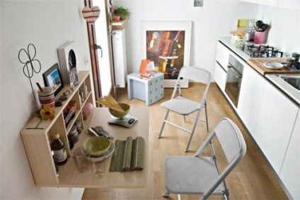 Idei de design pentru o bucătărie mică (38 poze) - modul de a crea lor ghid de propriile mâini, fotografii, și (bucătărie) Idei de design pentru o bucătărie mică (38 poze) - modul de a crea lor ghid de propriile mâini, fotografii, și