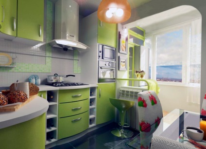 Idei de design pentru o bucătărie mică (38 poze) - modul de a crea lor ghid de propriile mâini, fotografii, și (lor) Idei de design pentru o bucătărie mică (38 poze) - modul de a crea lor ghid de propriile mâini, fotografii, și