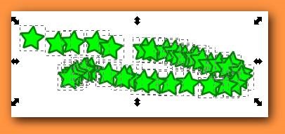 Inkscape - editarea (modificarea dimensiunii obiectului permite) Inkscape - editare