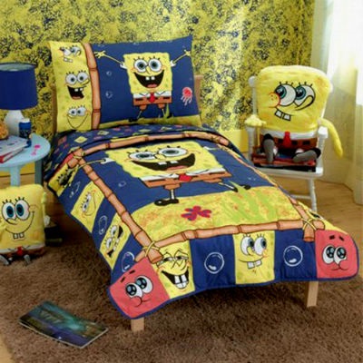 Interior la copii stil burete bob sau copil SpongeBob (copii SpongeBob.) Interior de copii în stilul lui Bob SpongeBob sau copii SpongeBob