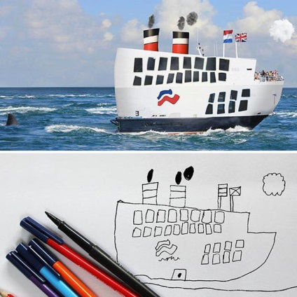 Ar arata ca desene ale copiilor la viață (copii) Ar arata ca desene ale copiilor la viață