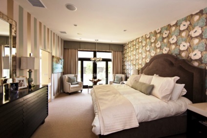 Cum se pot combina unul cu celălalt tapet - o fotografie de design interior (proiectare) Cum se pot combina unul cu celălalt tapet - o fotografie de design interior