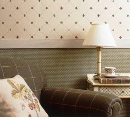 Cum se pot combina unul cu celălalt tapet - o fotografie de design interior (tapet) Cum se pot combina unul cu celălalt tapet - o fotografie de design interior