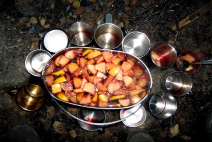 Cum este mâncarea în campania trekrussia (produse alimentare) Cum este mâncarea în trekrussia de campanie