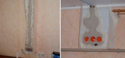 Cum se schimbă instalația electrică într-o casă veche (comutator) Cum se schimbă instalația electrică într-o casă veche