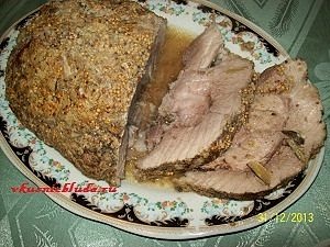 Cum de a găti carne de porc fiert acasă, mâncare delicioasă (mese) Cum de a găti carne de porc fiert acasă, delicios