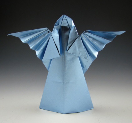 Cum de a face înger origami (să facă) Cum de a face înger origami