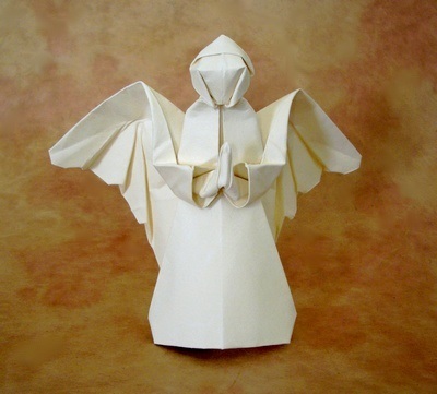 Cum de a face înger origami (înger) Cum de a face înger origami