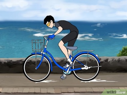 Cum se obține de pe bicicletă (în mod constant înclinat roata) Cum de a obține de pe bicicletă