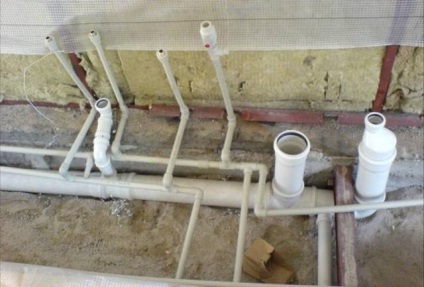 Canalizare în garaj cum să se scufunde propriile lor mâini (prune) Canalizare în garaj cum să se scufunde propriile lor mâini