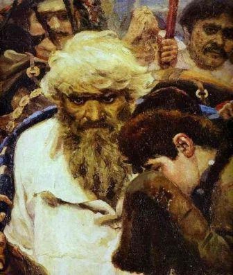 Pictura „Dimineața de execuție Strelets“ (imagine) Pictura „Dimineața de execuție Strelets“
