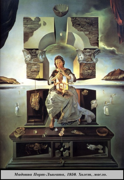 Salvador Dali pictura, locul de muncă, Salvador Dali, suprarealismul (creativitate) Salvador Dali, Salvador Dali, suprarealism
