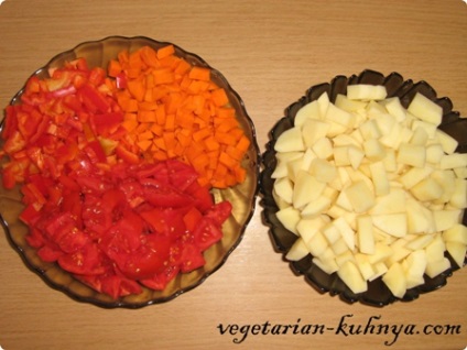 Cartofi cu legume într-o oală, retete delicioase vegetariene (franceză) Cartofi cu legume într-o oală, retete delicioase vegetariene