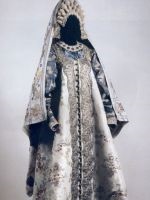 Kazahă costum national (a trebuit să poarte) costum național kazah