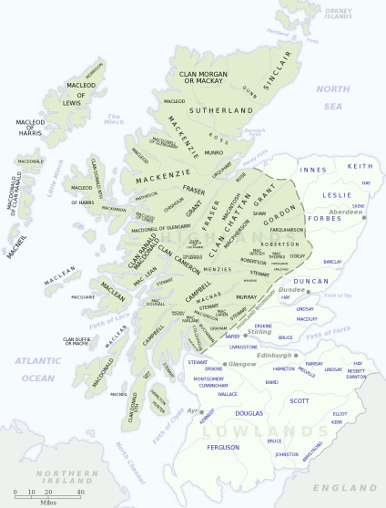 1 Clan Scottish (Scoția) Clan Scottish 1